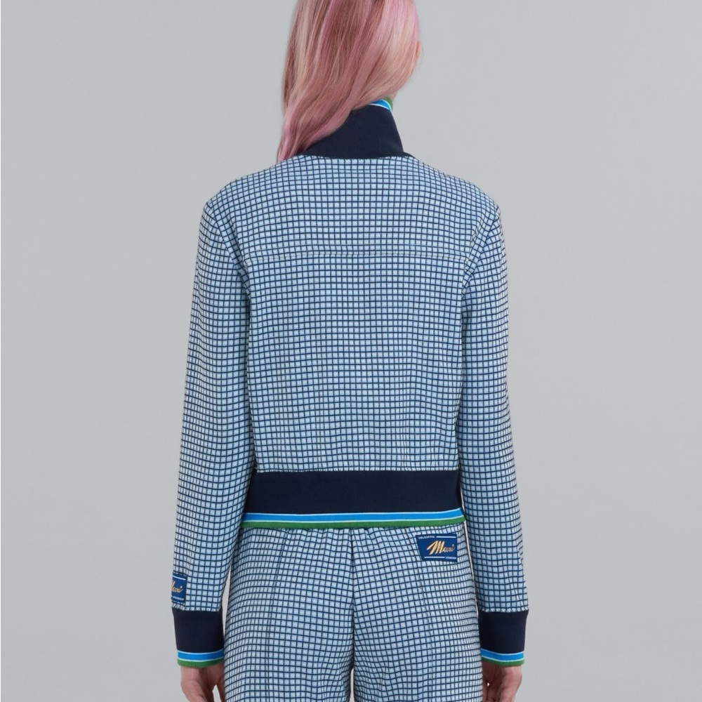 Marni Checkered Zip-Up Jacket - image 4